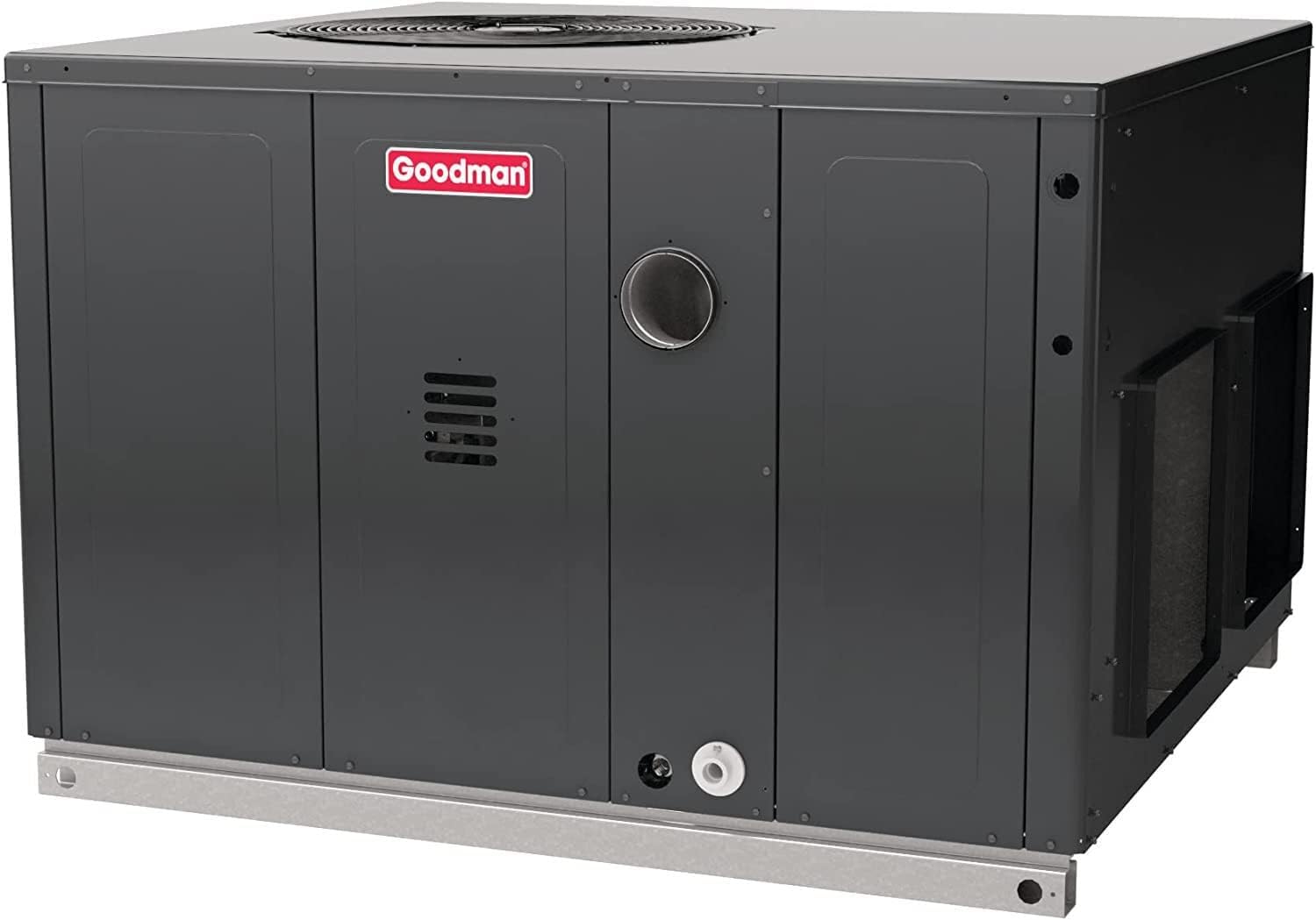 Goodman 3.5 Ton 13.4 SEER2 80,000 Btu 81% Afue Gas Package Air Conditioner - Free Thermostat Included