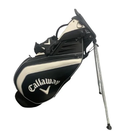 Callaway Staff Stand Golf Bag 5119444 - New - Black/White - Curated Treasures Market