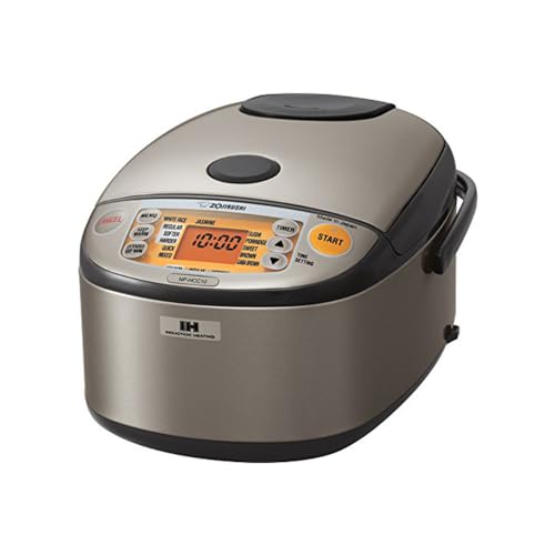 Zojirushi NP-HCC10XH Induction Heating System Rice Cooker and Warmer
