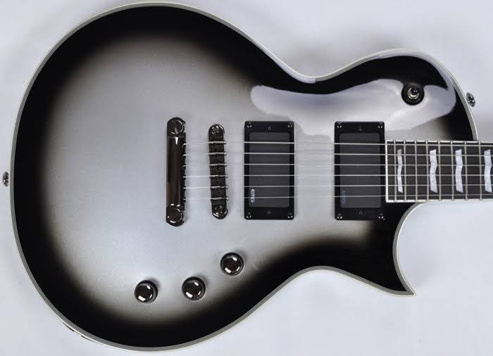 ESP LTD Deluxe EC-1000 Electric Guitar Silver Sunburst