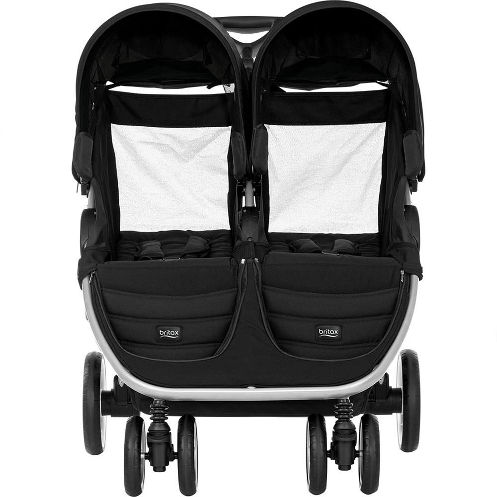 Britax Syskonvagn, B-Agile Double, Cosmos Black Stroller