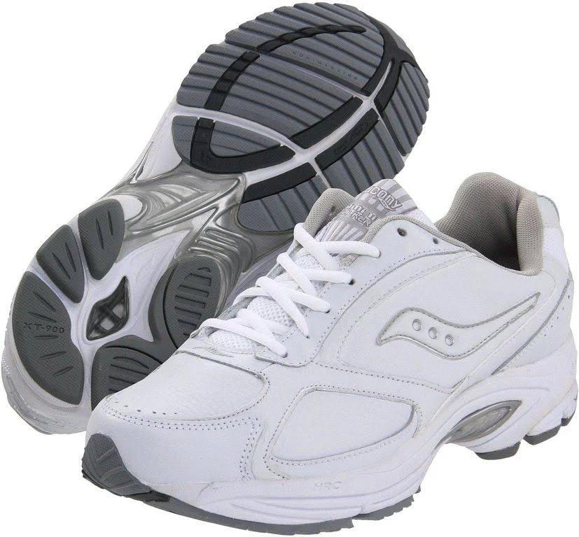 Saucony Grid Omni Walker White/Silver, Men&s, Size: 8.5