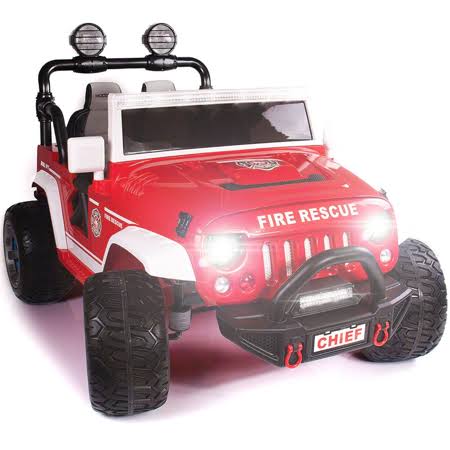 2022 Two (2) Seater Ride on Kids Car Truck w/ Remote Control - Large 12V Power Battery Licensed Kid Car to Drive w/ 3 Speeds, Le