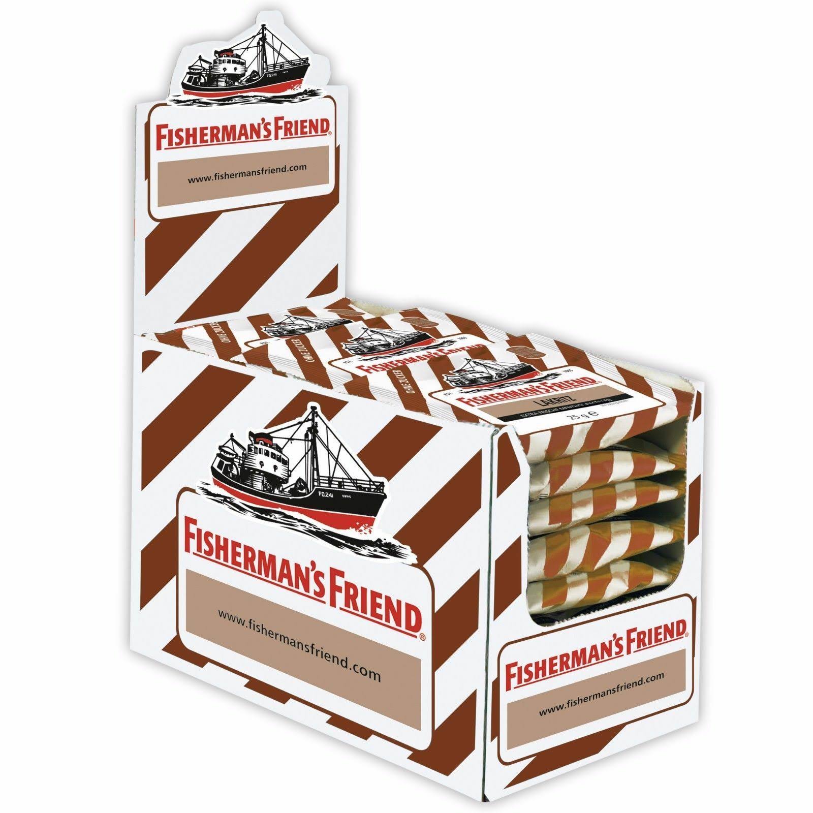 Fisherman&s Friend - Salmiak Sugar Free - 24x25gr