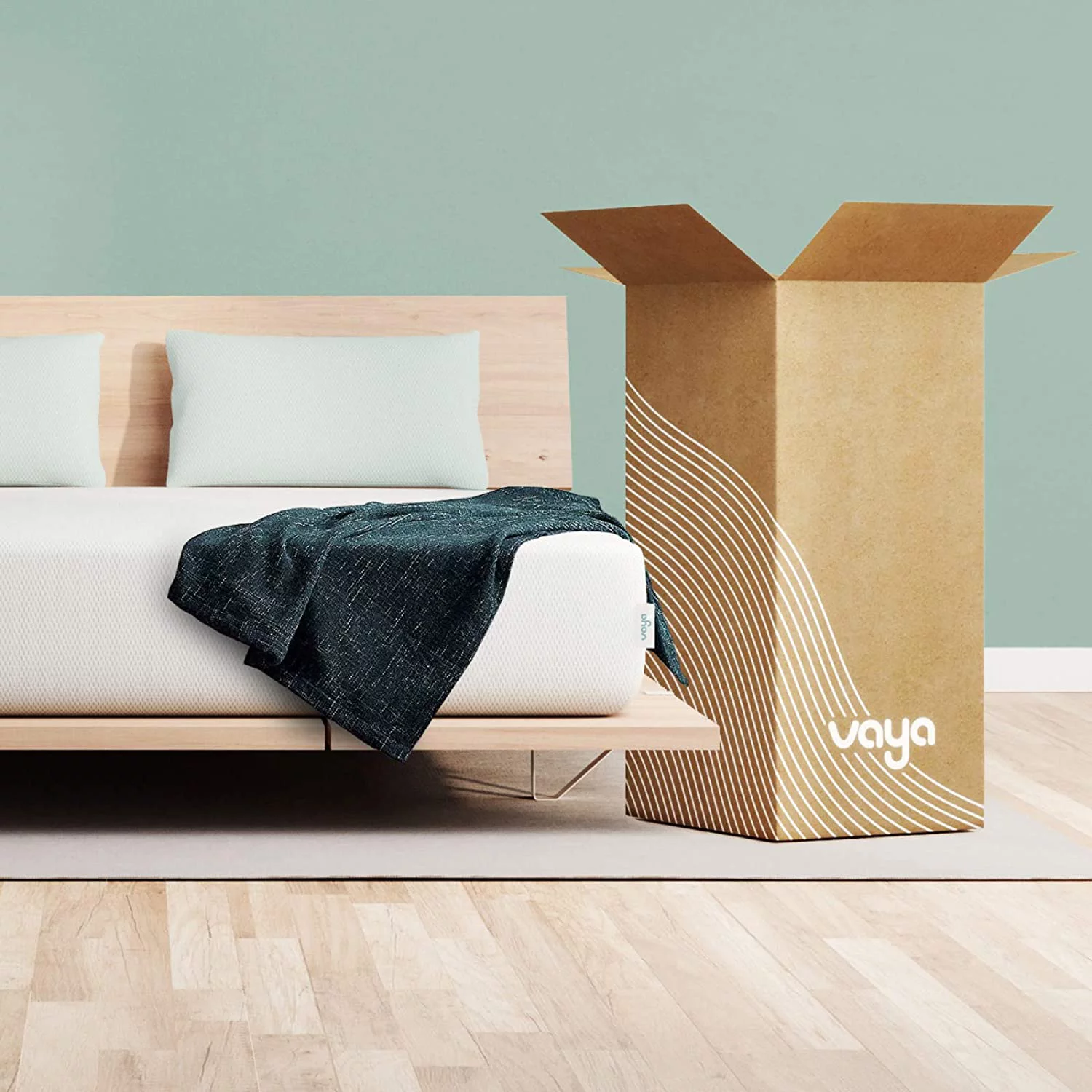 VAYA 8 Inch Adaptive Foam Mattress, Twin Size - Curated Treasures Market