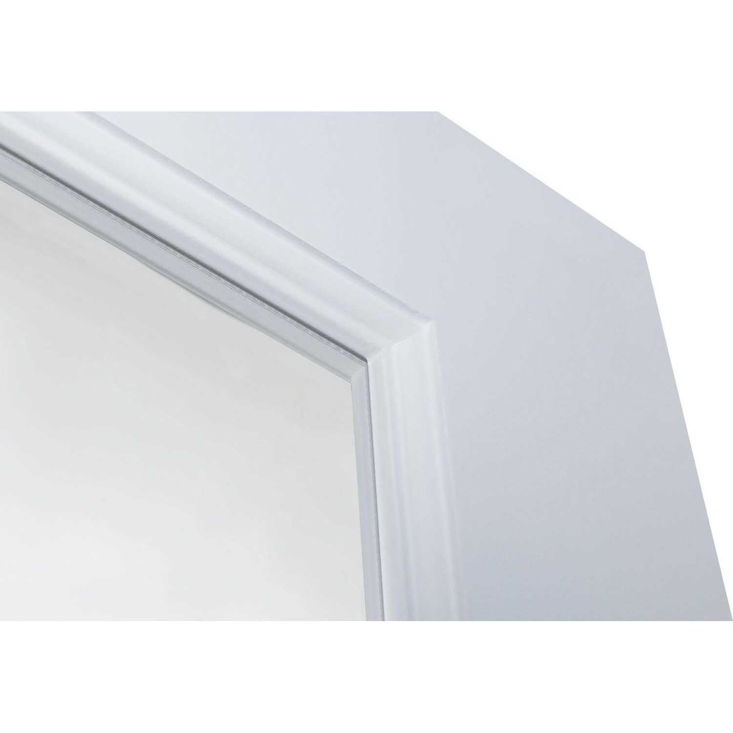 EightDoors 80 x 15-Lite French Clear Glass White Prefinished Solid Wood Core Door - Shop Hardware Tools Online Store