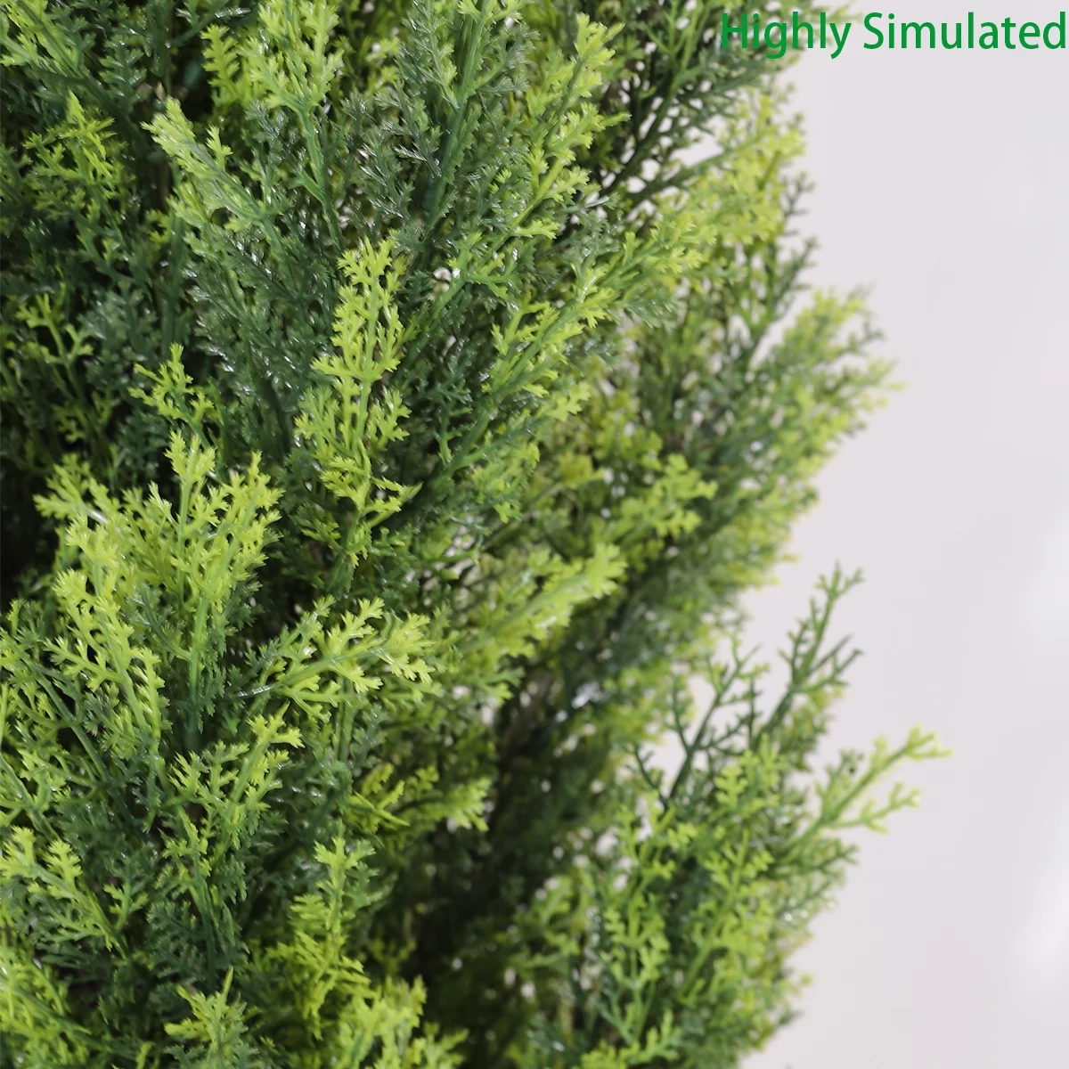 Poetree 2 Pack Artificial Tree 5 FT Artificial Cedar Topiary Trees for Outdoors Potted Fake Pine Trees Faux Evergreen Plants for Home Porch Decor