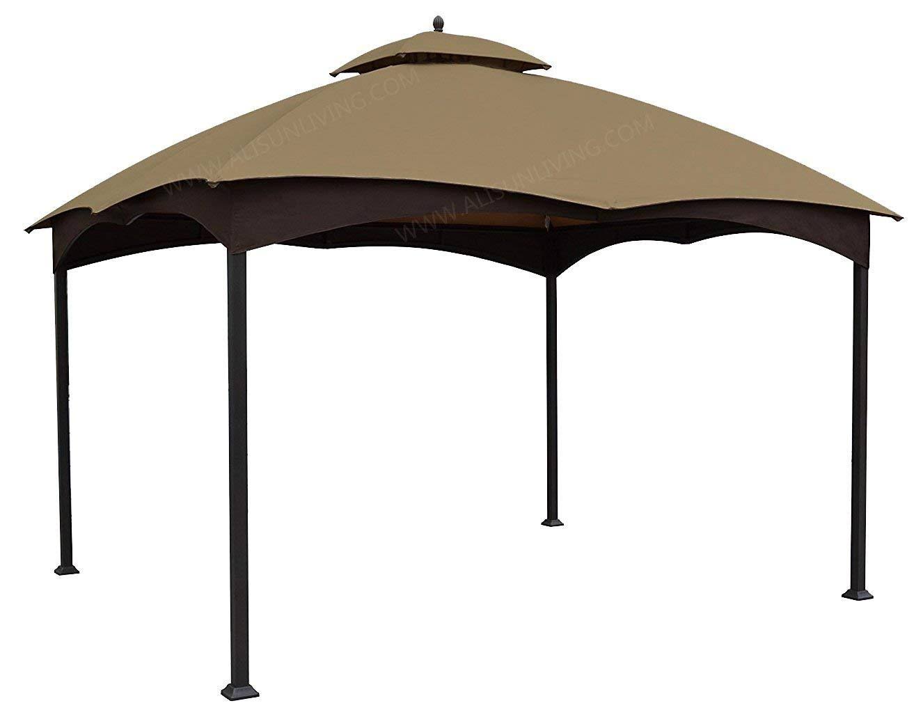 Alisun Replacement Canopy Top for Lowe&s 10& x 12& Gazebo #TPGAZ17-002C