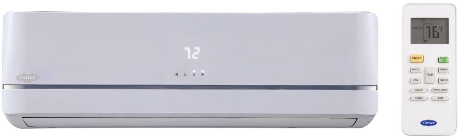 Carrier 40MAQB24B--3 47 Performance Series Energy Star Mini Split Ductless Indoor Unit with 23000 Cooling BTU 25000 HEATING BTU