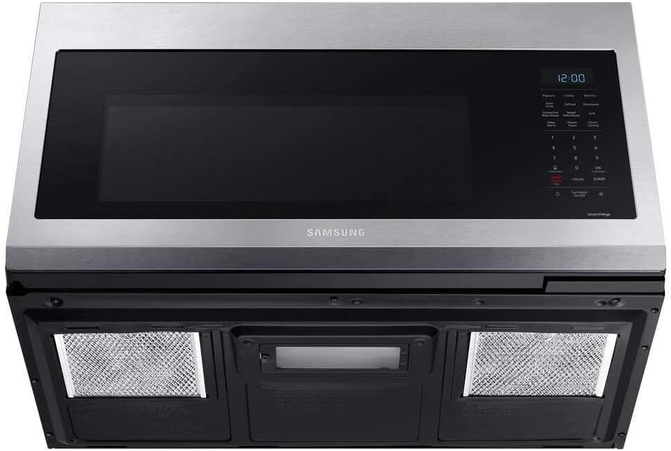 SAMSUNG MC17T8000CS 1.7 cu ft. Smart Over-the-Range Microwave with Convection & Slim Fry(TM) in Stainless Steel