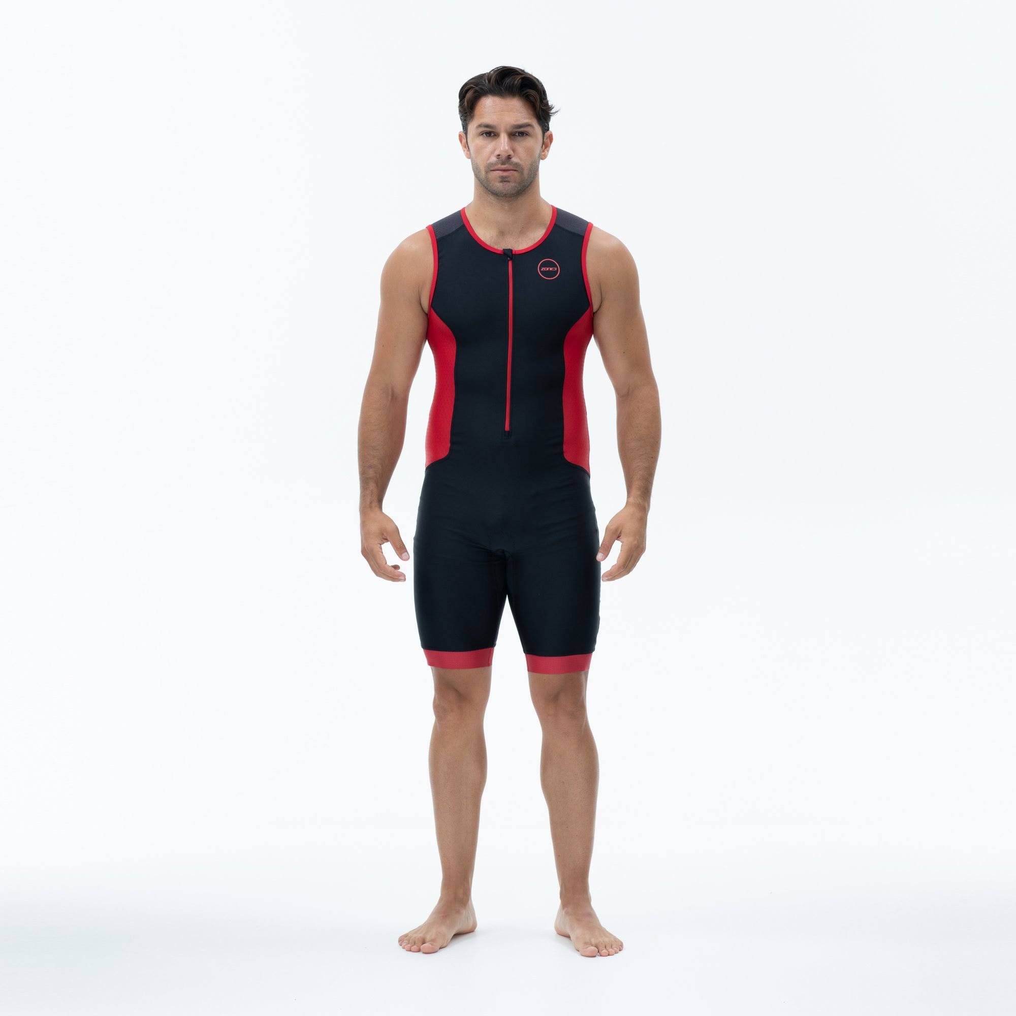 Zone3 Men&s AquaFlo Plus Tri Suit - 2020 - M - Black/Red