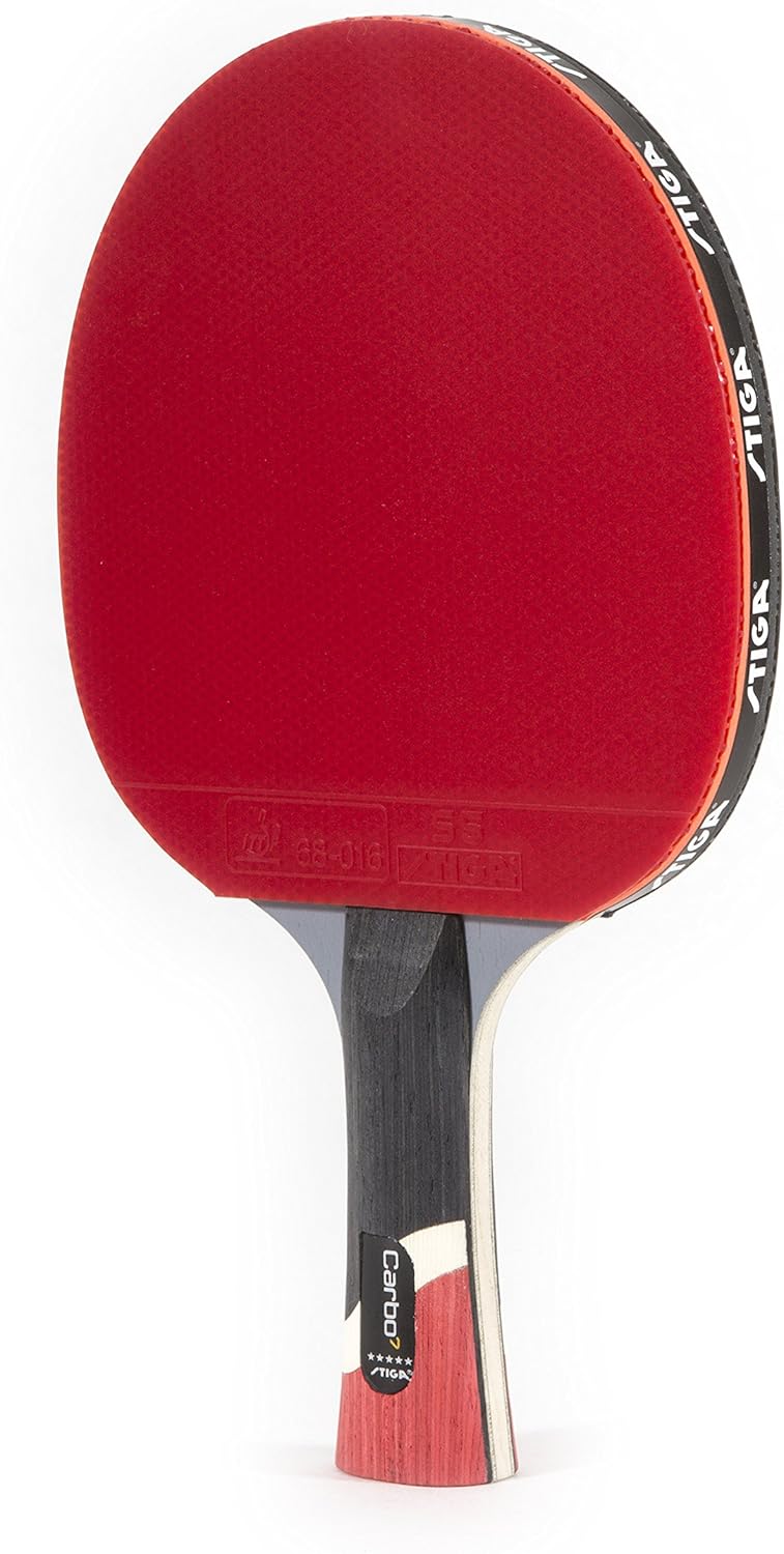 STIGA Pro Carbon Performance-Level Table Tennis Racket with Carbon Technology for Tournament Play