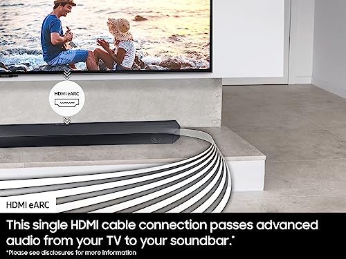 SAMSUNG The Frame Smart QLED TV with a Soundbar