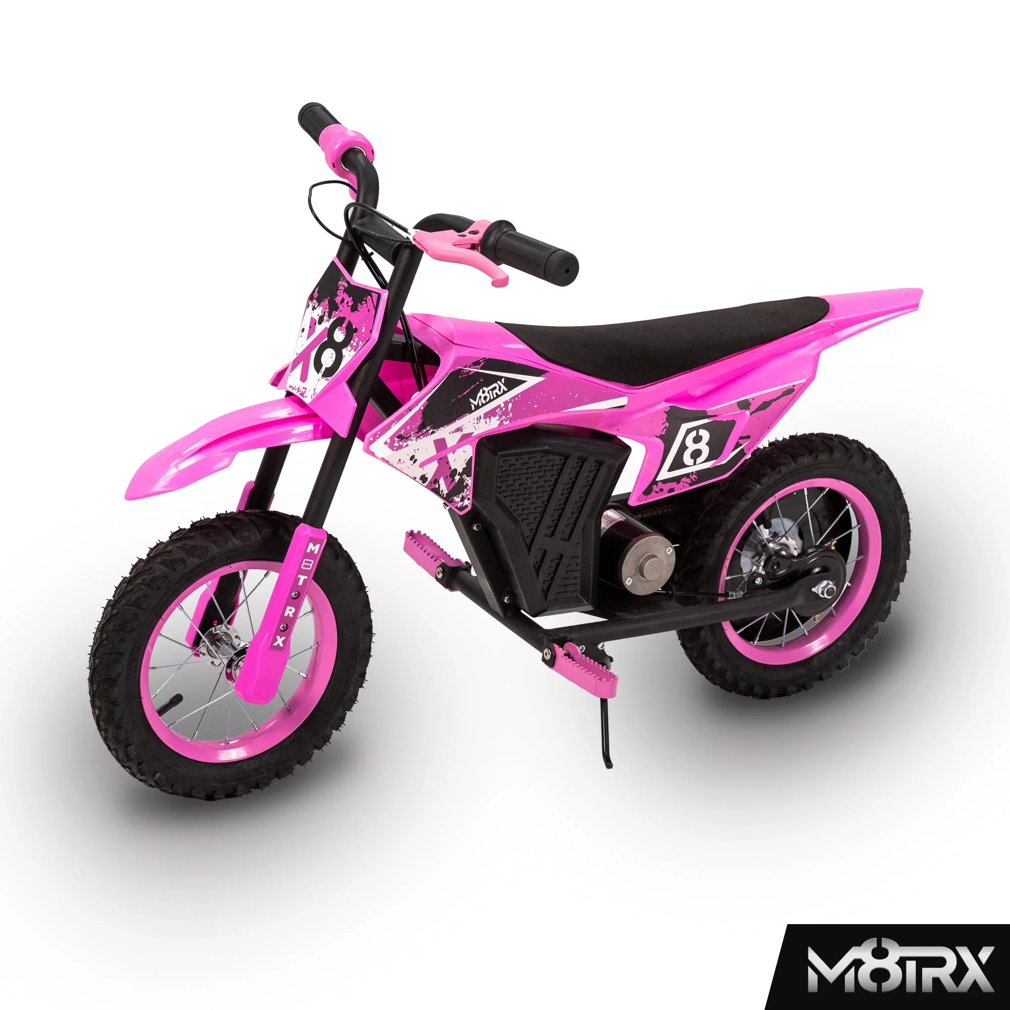 M8TRX 12V Mini Electric Child Dirt Bike, Battery Powered Toy Motorcycle, Kids Ride On, Ages 5 Years and Up, Green