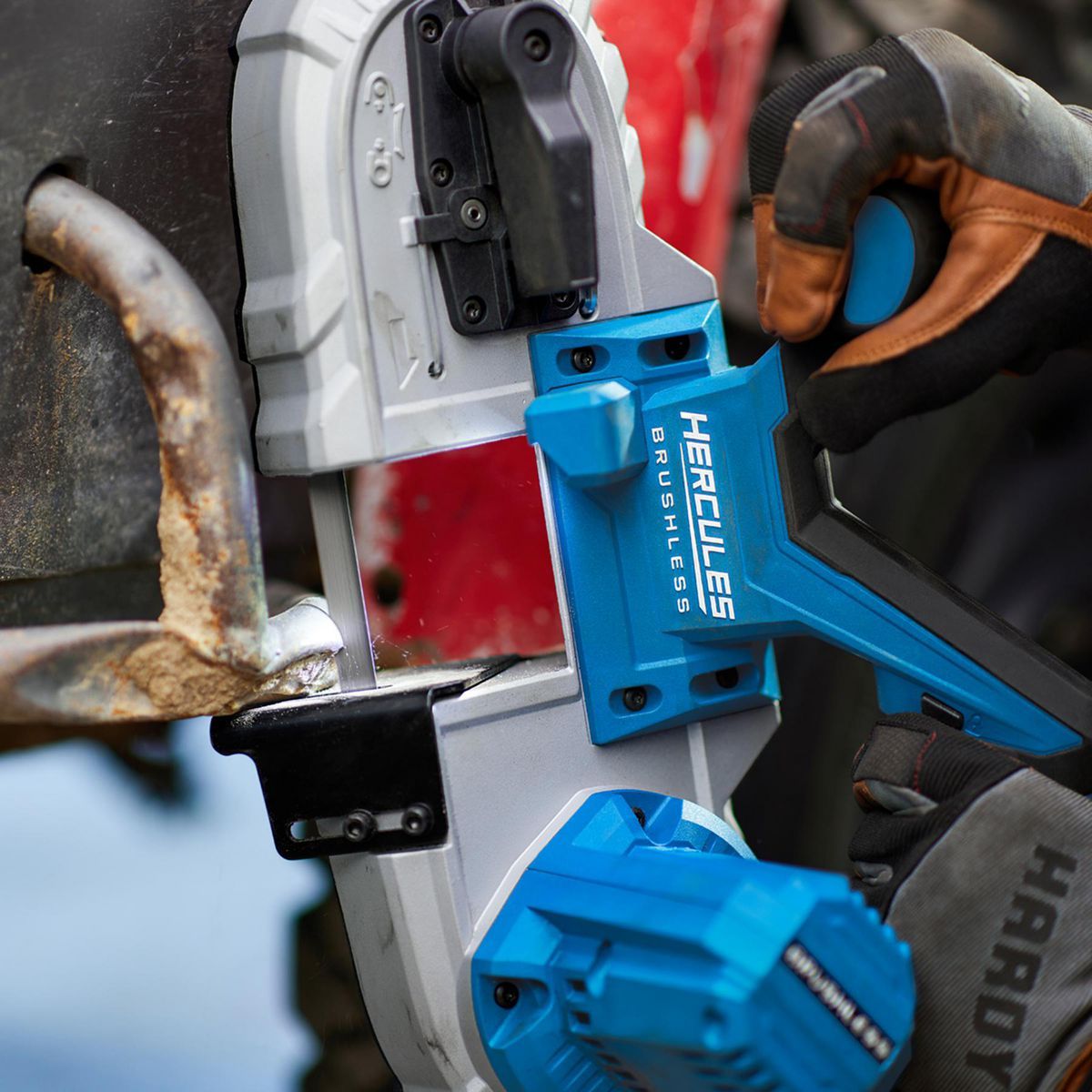 HERCULES 20V Brushless Cordless Variable-Speed Compact Band Saw - Tool Only
