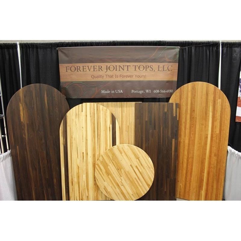 Forever Joint Hickory 1-1/2x22 x 26x22 x 60x22 Butcher Block Counter Top - Wood - Wood