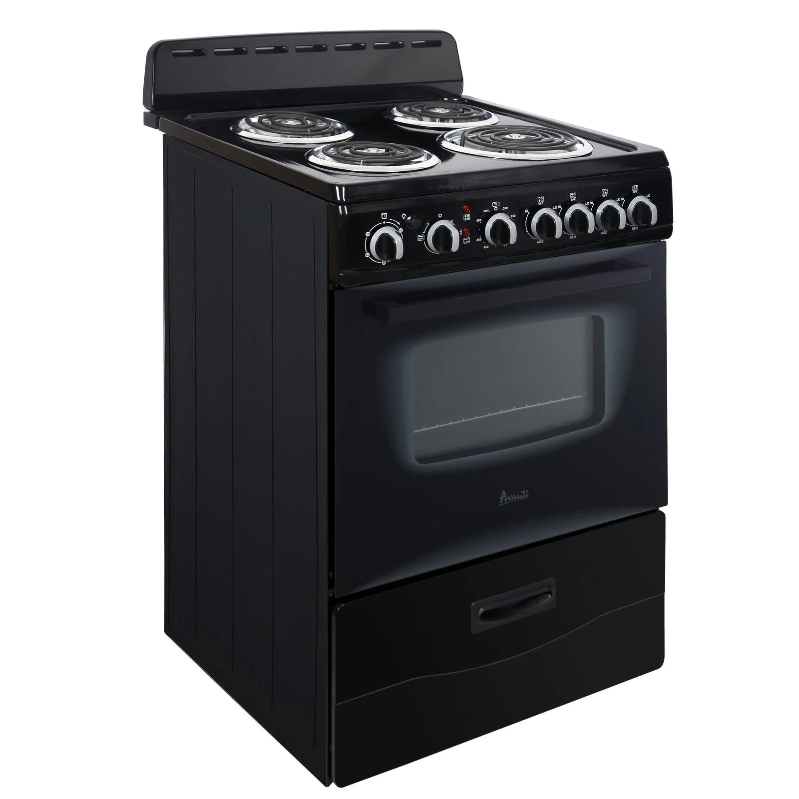 Avanti ERU240P0W 24 Inch Electric Freestanding Range - White