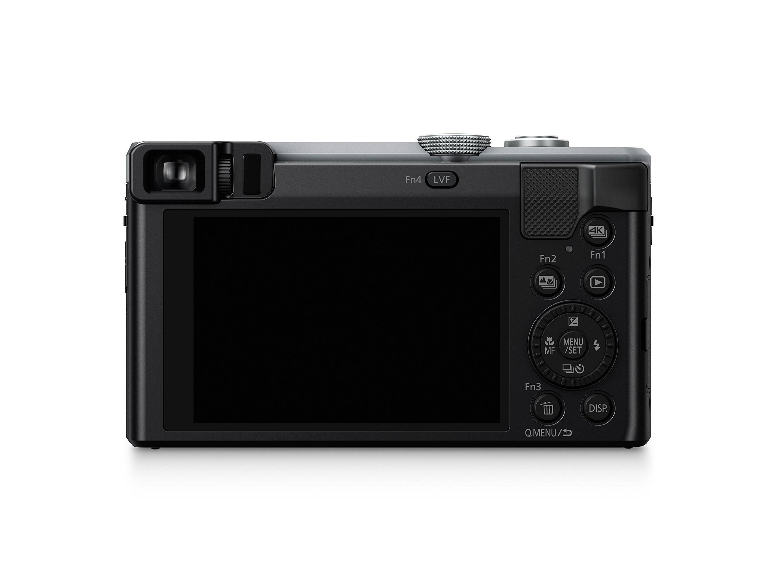 Panasonic Lumix DMC-ZS60 18.1 MP Compact Ultra HD Digital Camera - 4K - Silver
