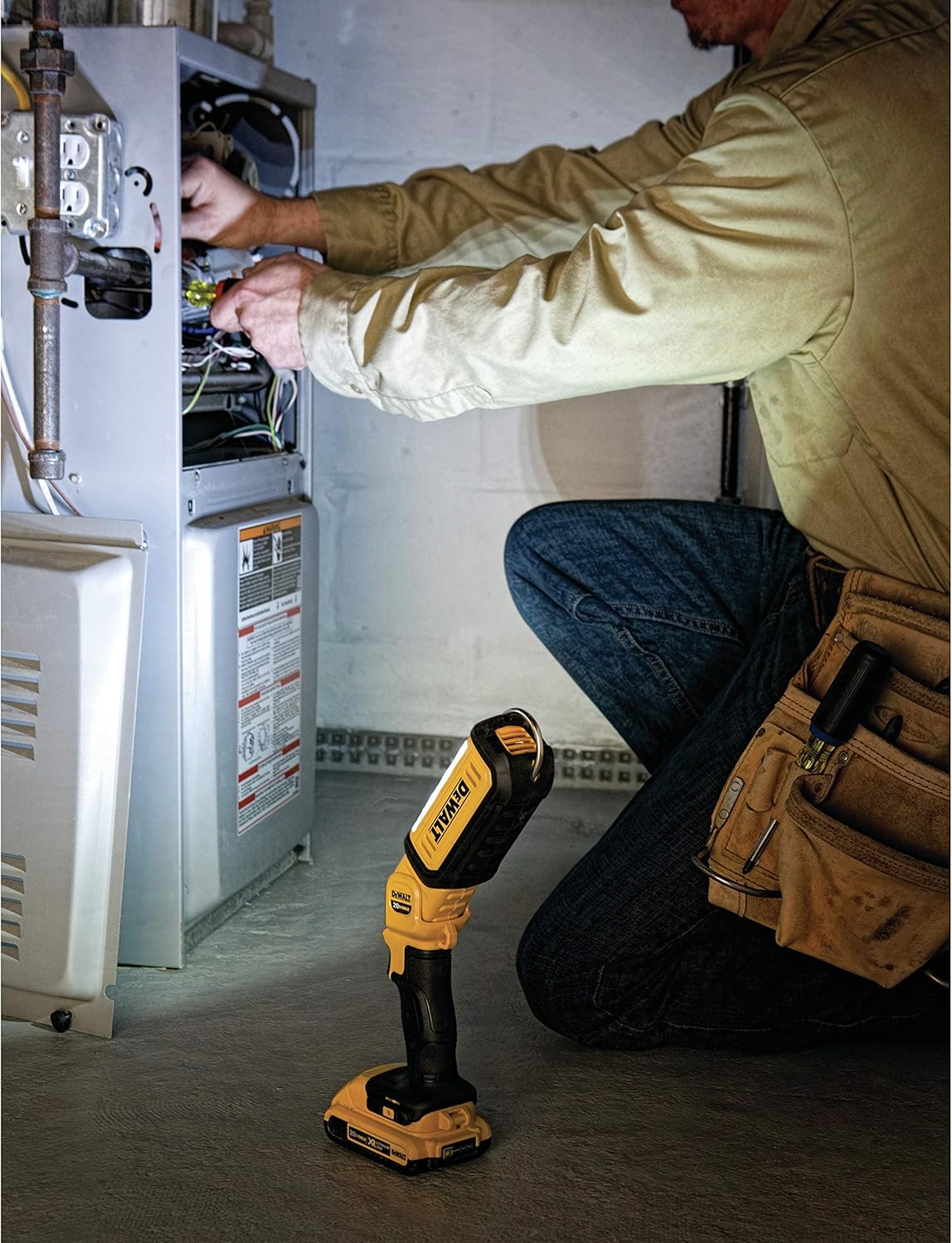 DEWALT 20V MAX* LED Work Light, Hand Held, Tool Only (DCL050) Pack of 2