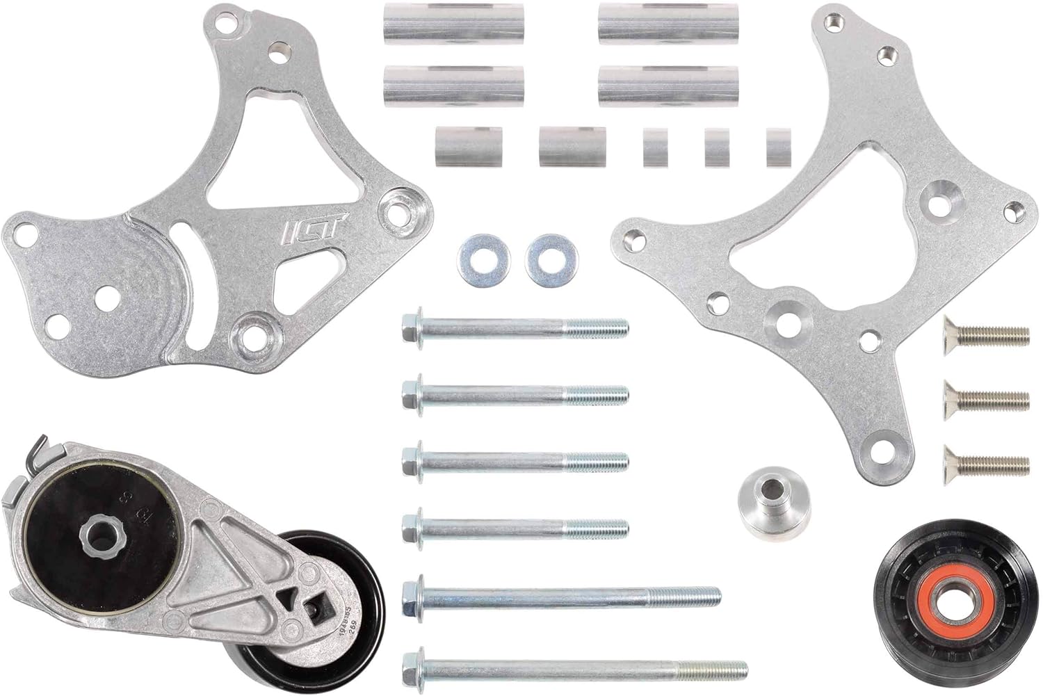 LS1 high mount Alternator Bracket Relocation Engine Billet Aluminum Compatible with Chevy Z28 Firebird Trans am WS6 GTO LS1 LS2 LS6 LSX 5.7L 6.0L
