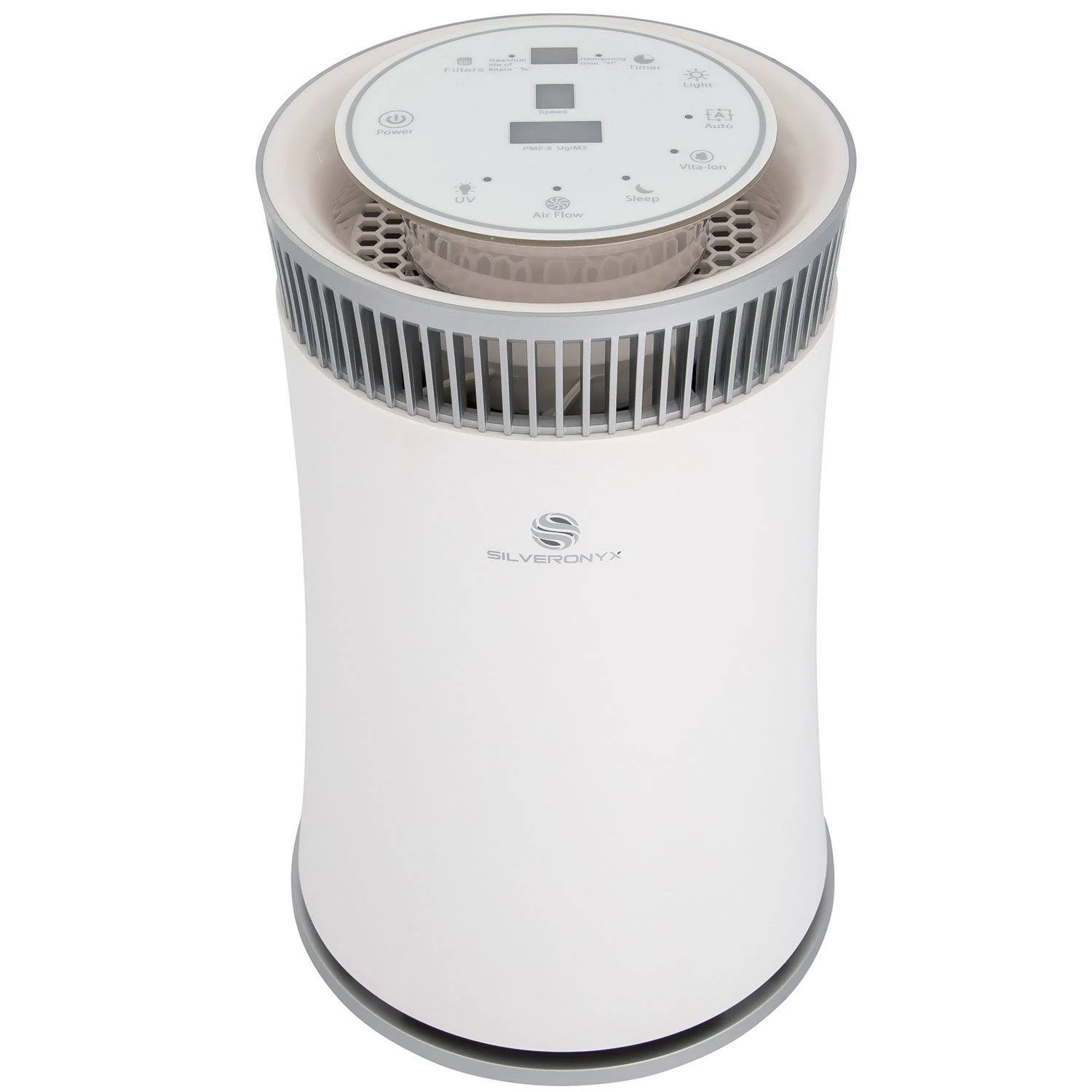 Silveronyx Air Purifier with True HEPA Filter - White