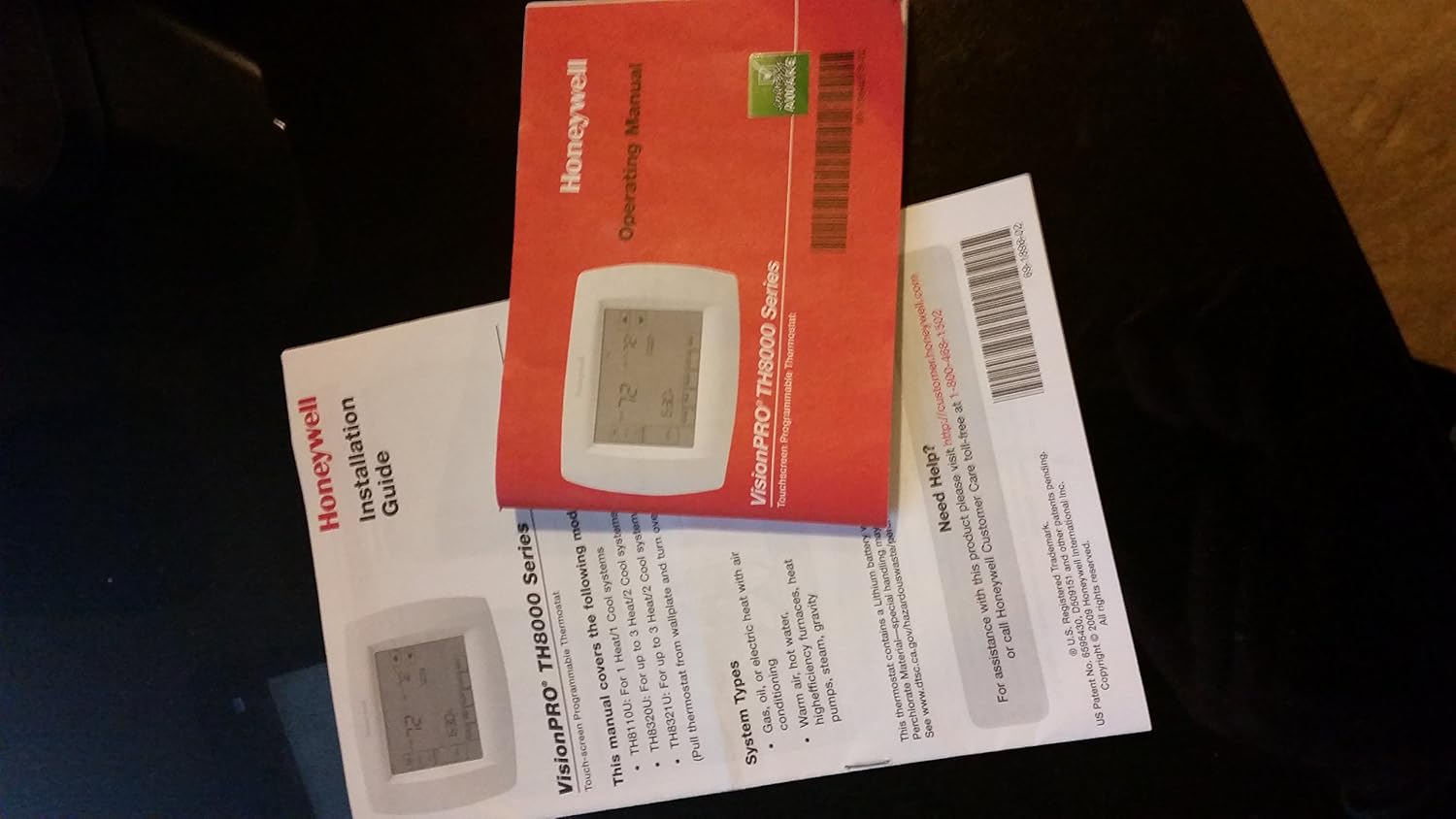 Honeywell TH8321U1006 VisionPRO Universal Programmable Thermostat With Armchair Programming