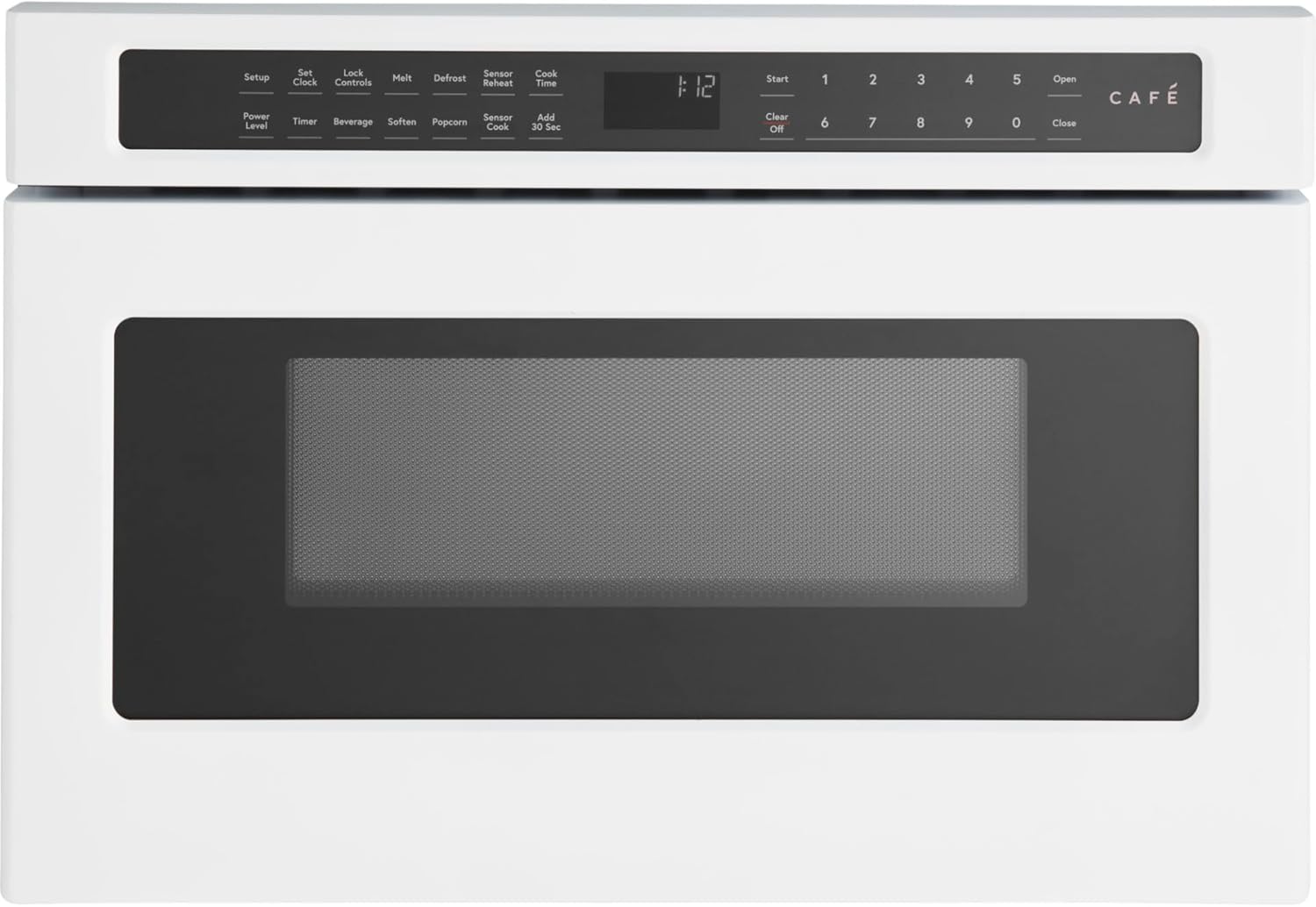 Cafe CWL112P 24 Inch Wide 1.2 Cu. Ft. Built-In Microwave Drawer Oven - Matte White