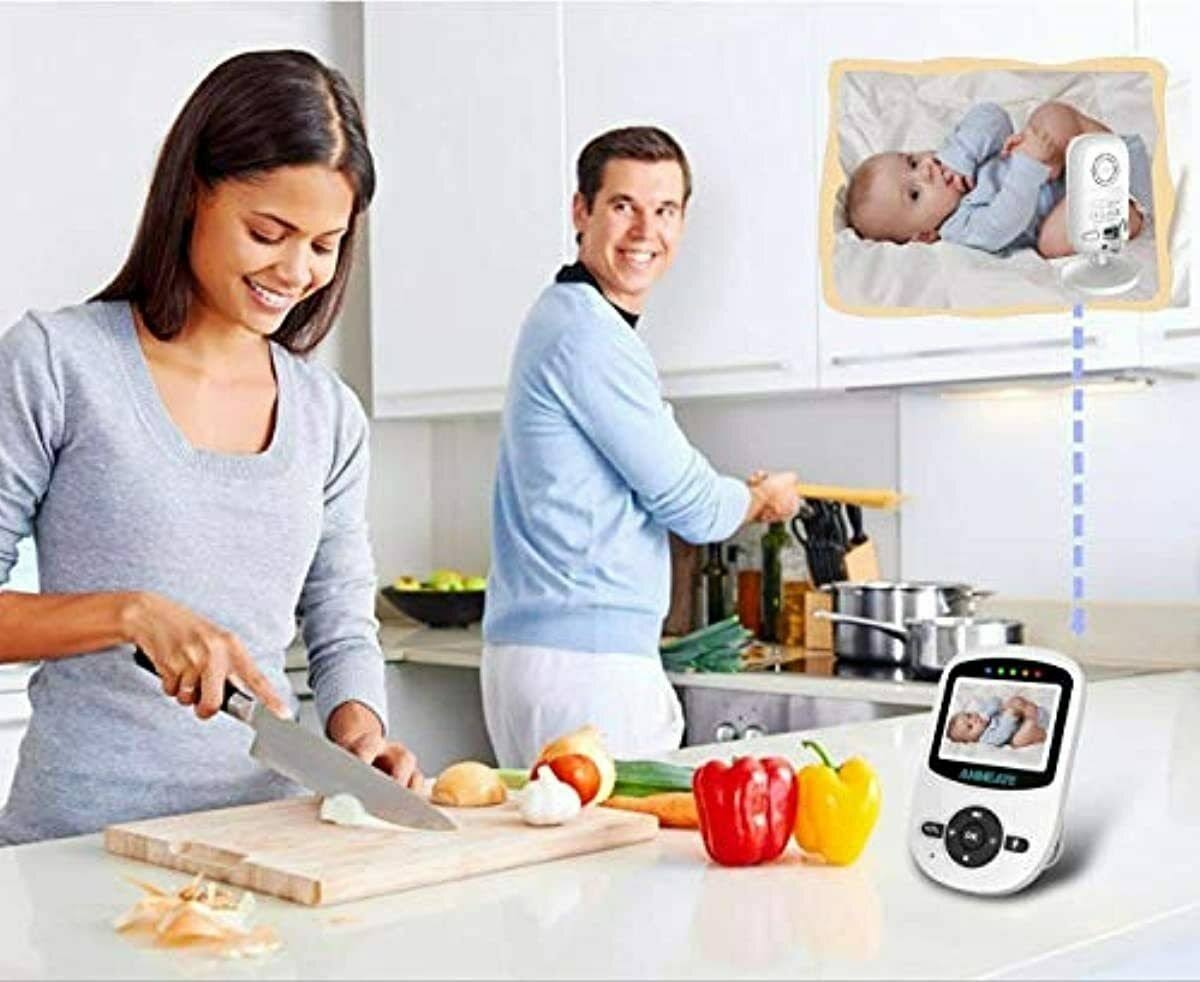 Video Baby Monitor with Digital Camera, Anmeate Digital 2.4GHz Wireless Video Mo