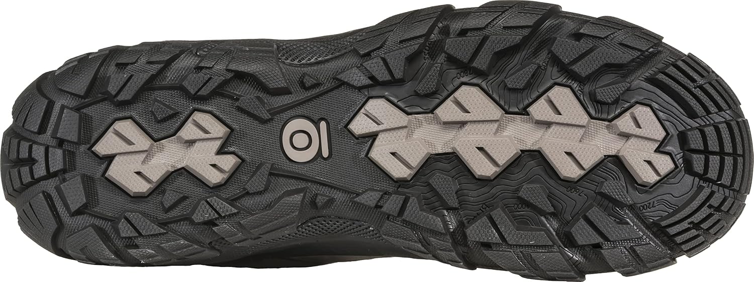 Oboz Men's Sawtooth X Low Hiking Shoe, Sediment, 12