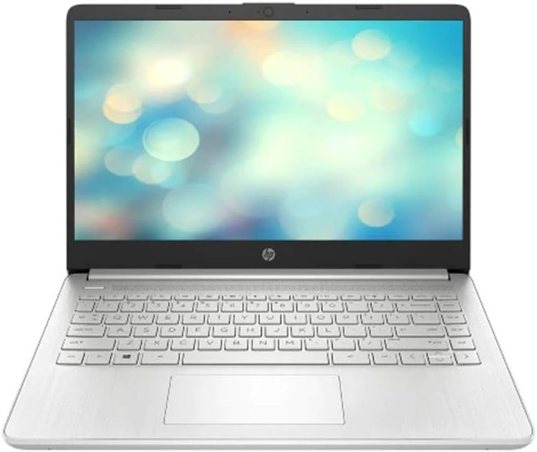 2022 HP 14" HD Touchscreen Laptop Computer, AMD Ryzen 3-3250U Processor, 8GB RAM, 128GB SSD, HD Audio, 720p HD Webcam, AMD Radeon Graphics, Bluetooth, HDMI, Windows 11, Silver, 32GB SnowBell USB Card