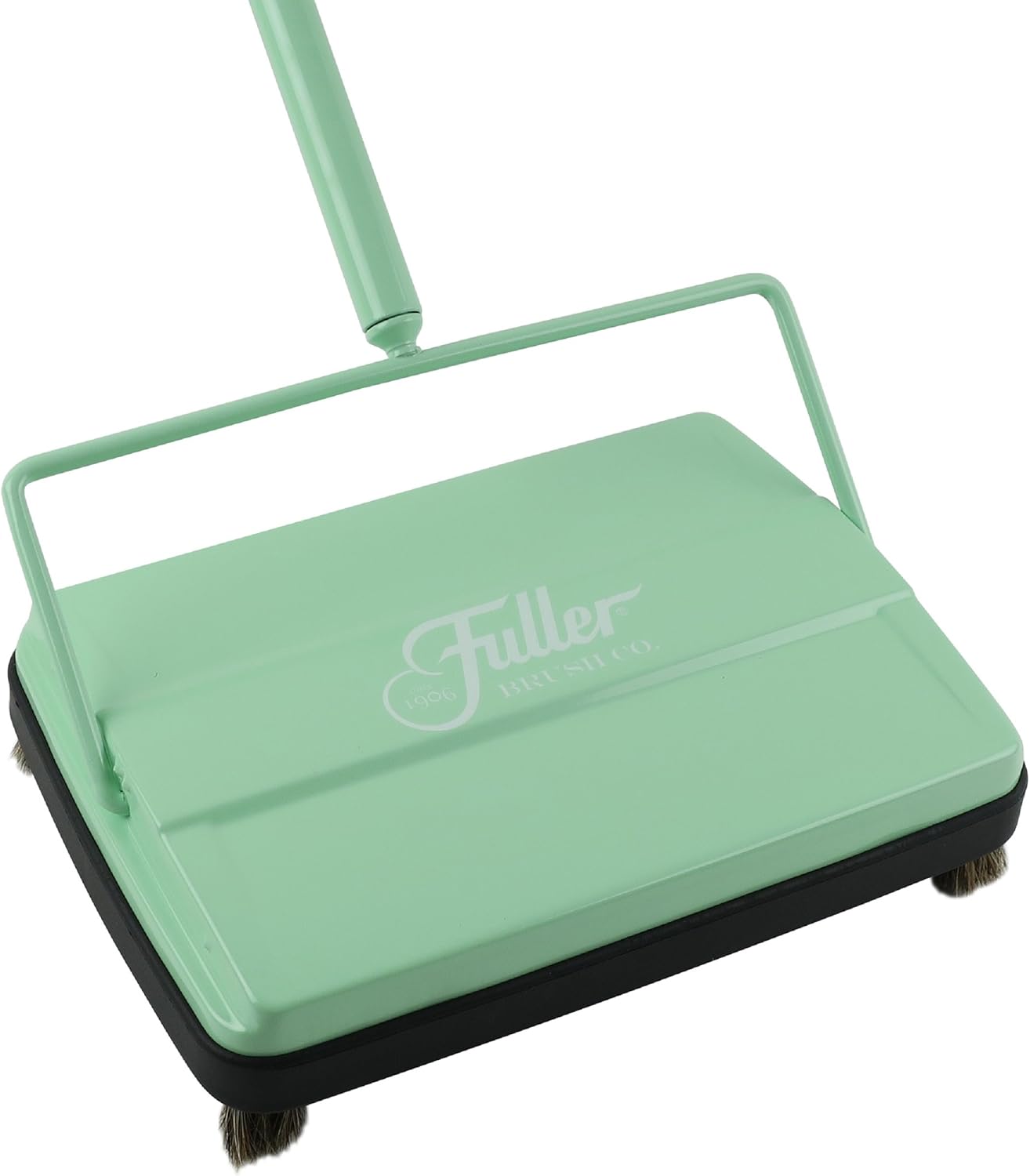 Fuller Brush 17052 Electrostatic Carpet & Floor Sweeper - 9 Cleaning Path - Lightweight - Ideal for Crumby Messes - Works On Carpets & Hard Floor Surfaces Red