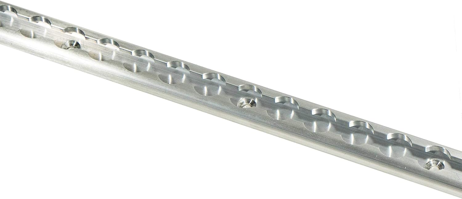 US Cargo Control Aluminum L Track – 96 Inch Length – Perfect for Securing Motorcycles, ATVs, Utility Tractors, Dirt Bikes, and More – Use On Pickup Trucks, Vans, Or Utility Trailers