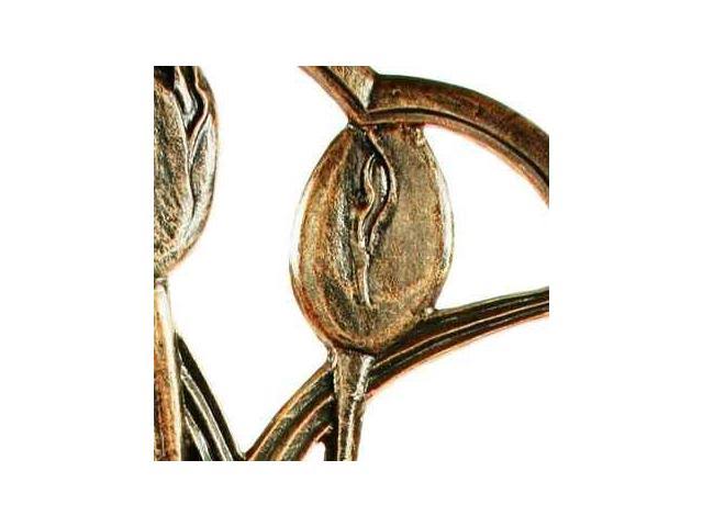 Oakland Living Vineyard Bistro Set; Antique Bronze