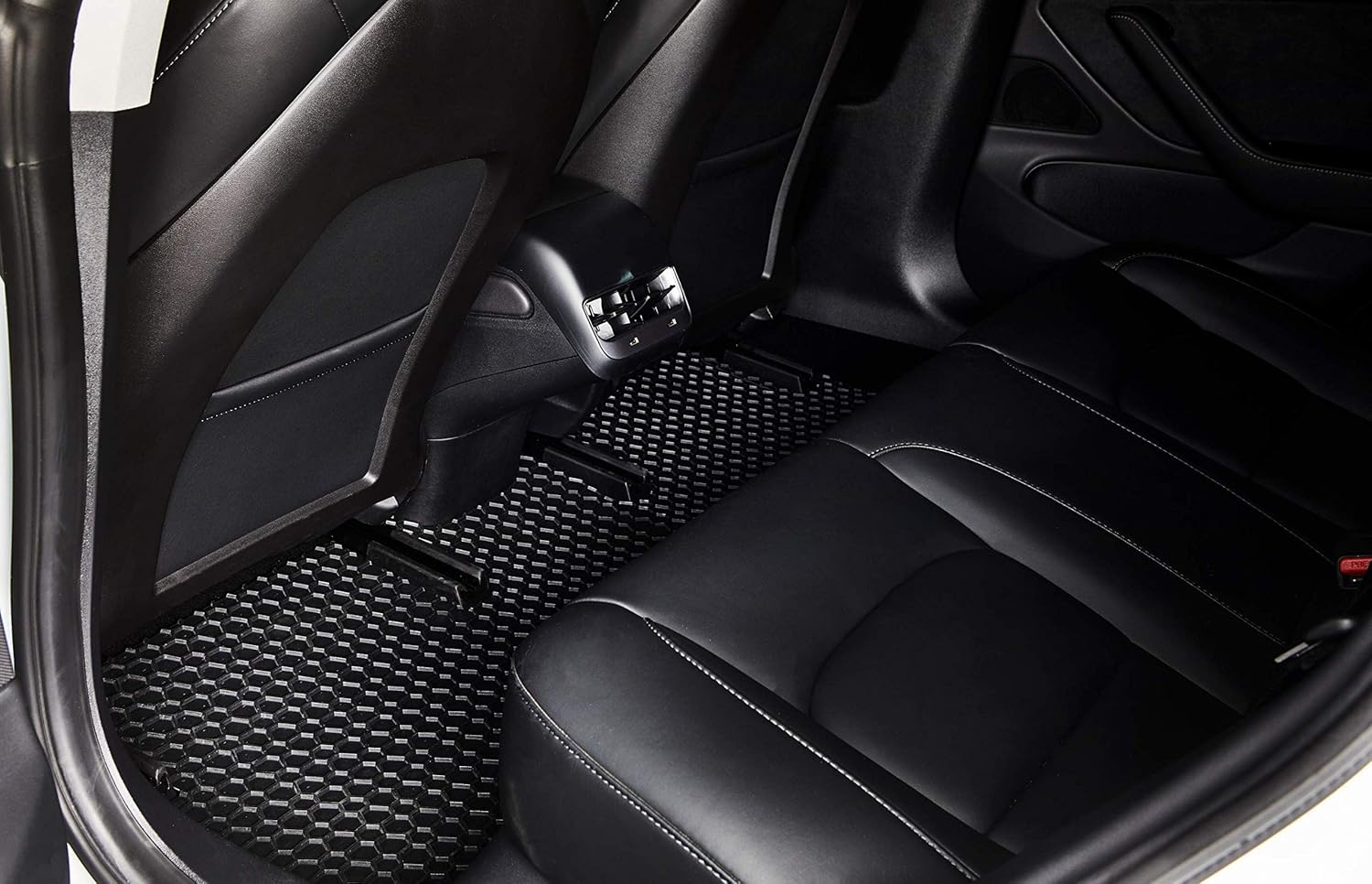 TOUGHPRO Floor Mats Accessories 1st + 2nd + 3rd Row + Cargo Mats Accessories Compatible with Honda Odyssey (8 Seater) All Weather Heavy Duty Black Rubber 2011 2012 2013 2014 2015 2016 2017