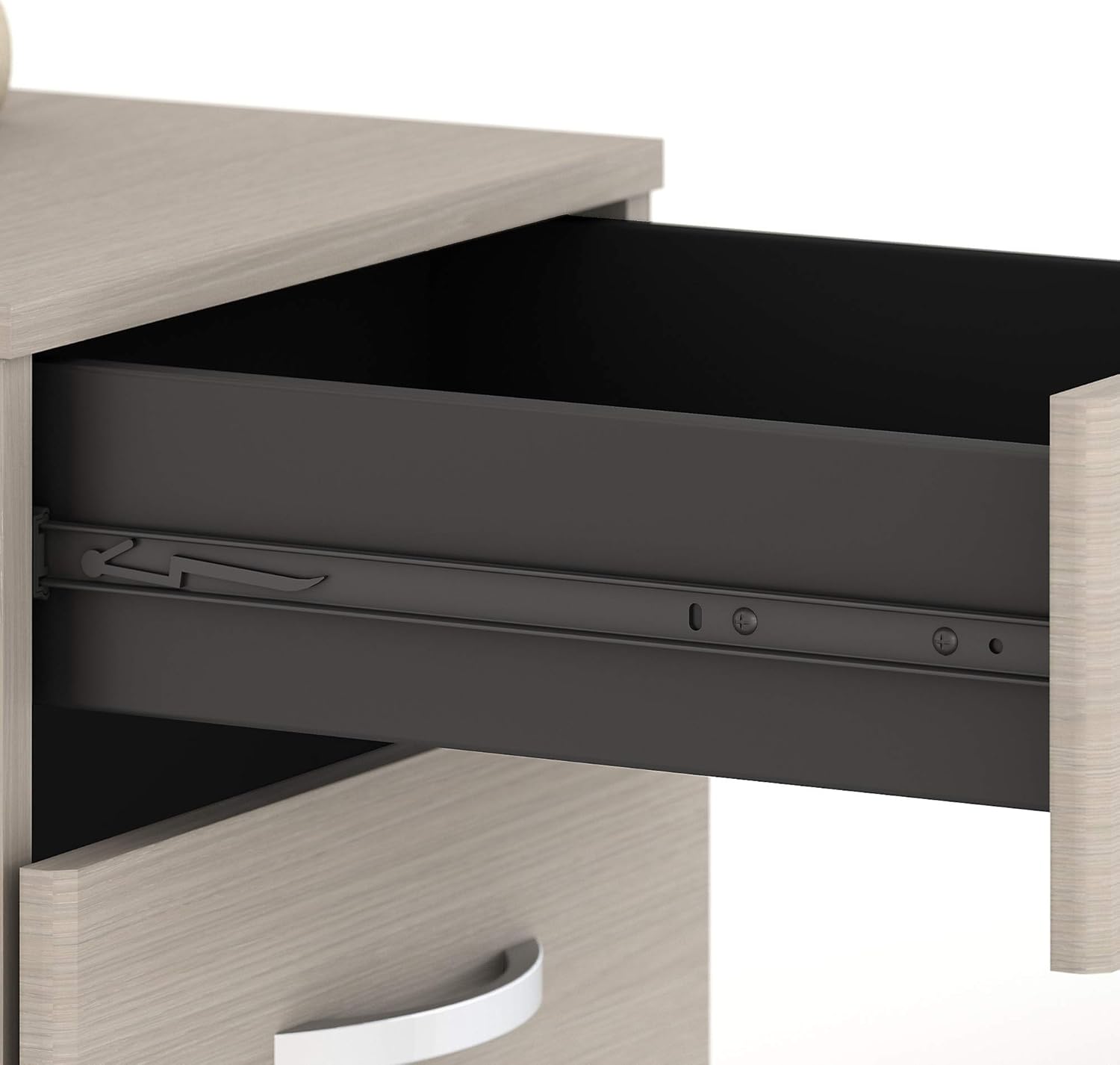 Bush Business Furniture Studio C 3 Drawer Mobile File Cabinet, Sand Oak