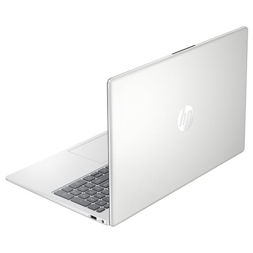 HP Essential 15 Laptop, 15.6" HD Display, Intel N200 Processor, Wi-Fi 6, Webcam, HDMI, Numeric Keypad, Windows 11 Home, Silver