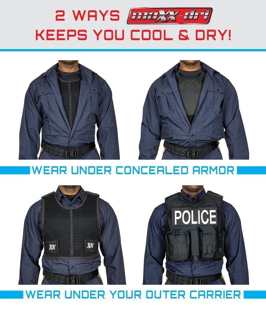 221B Tactical Body Armor VENTILATION : Maxx-Dri Vest 3.0 White / 3XL/4XL