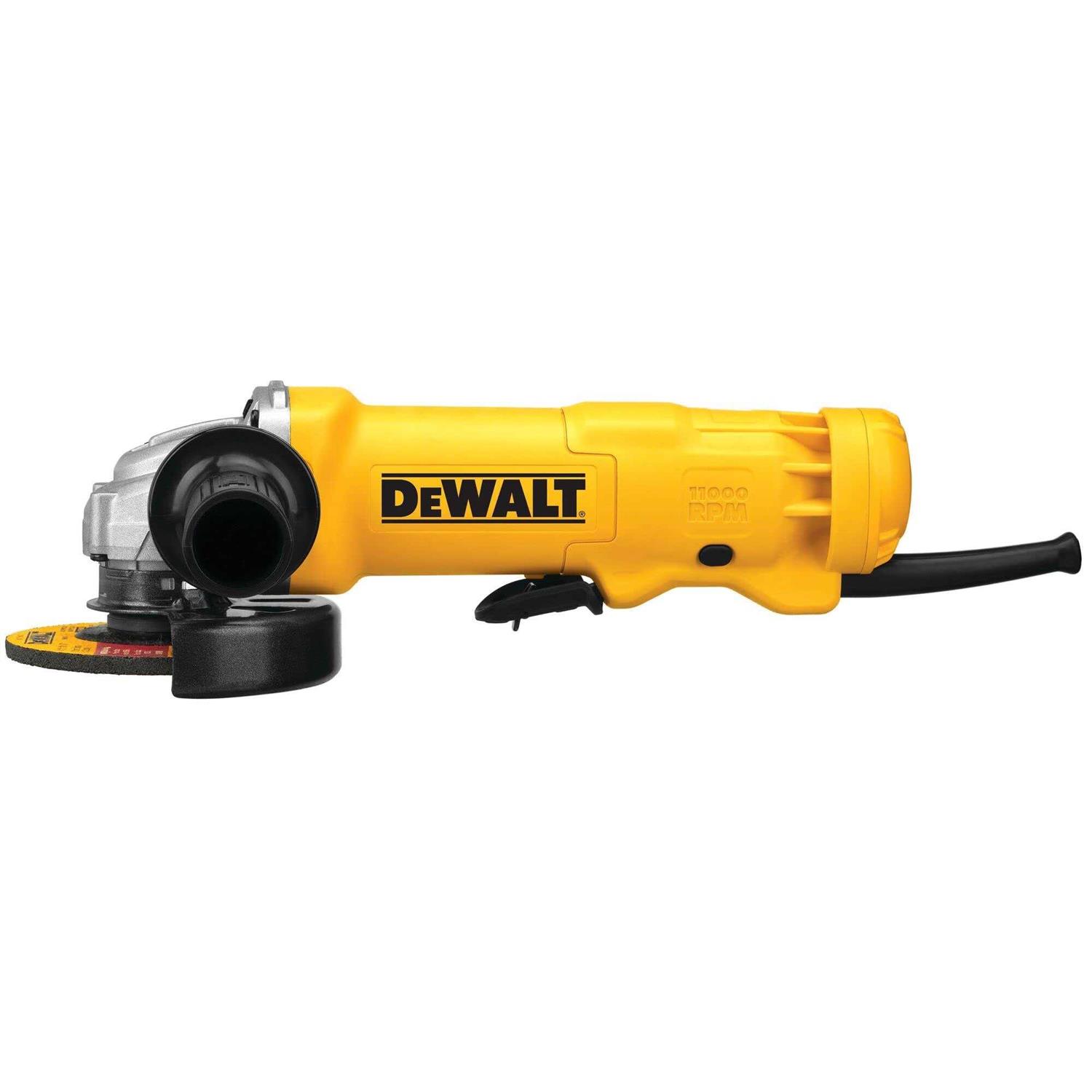 DEWALT 11-Amp Corded 4-1/2 in. Small Angle Grinder DWE402W - Shop Hardware Tools Online Store