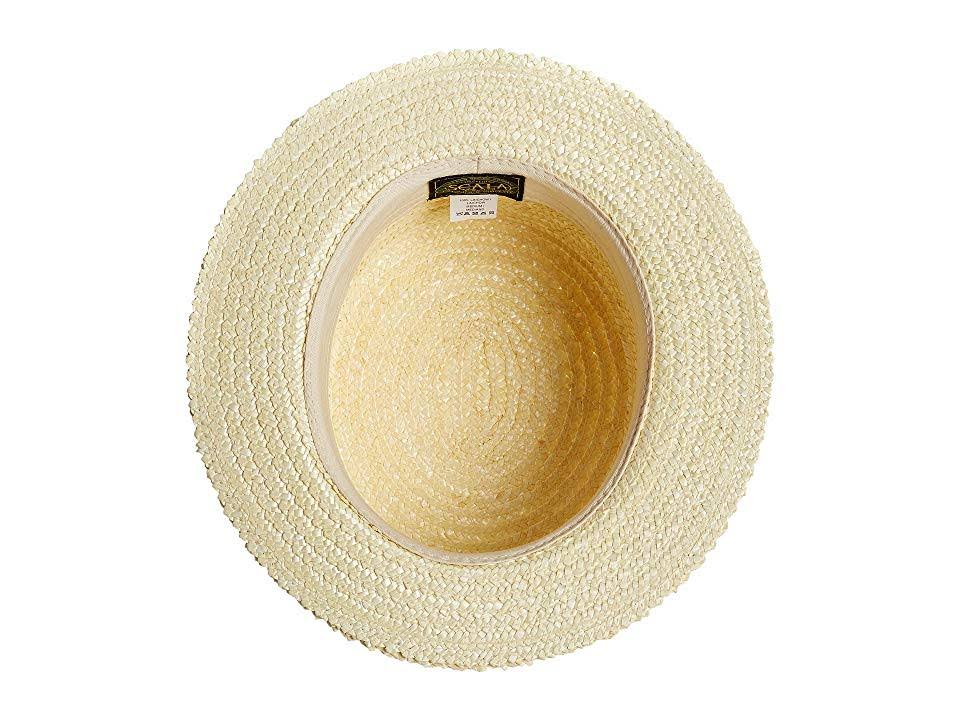 Scala Classico Straw Boater Hat Men&s Size: M