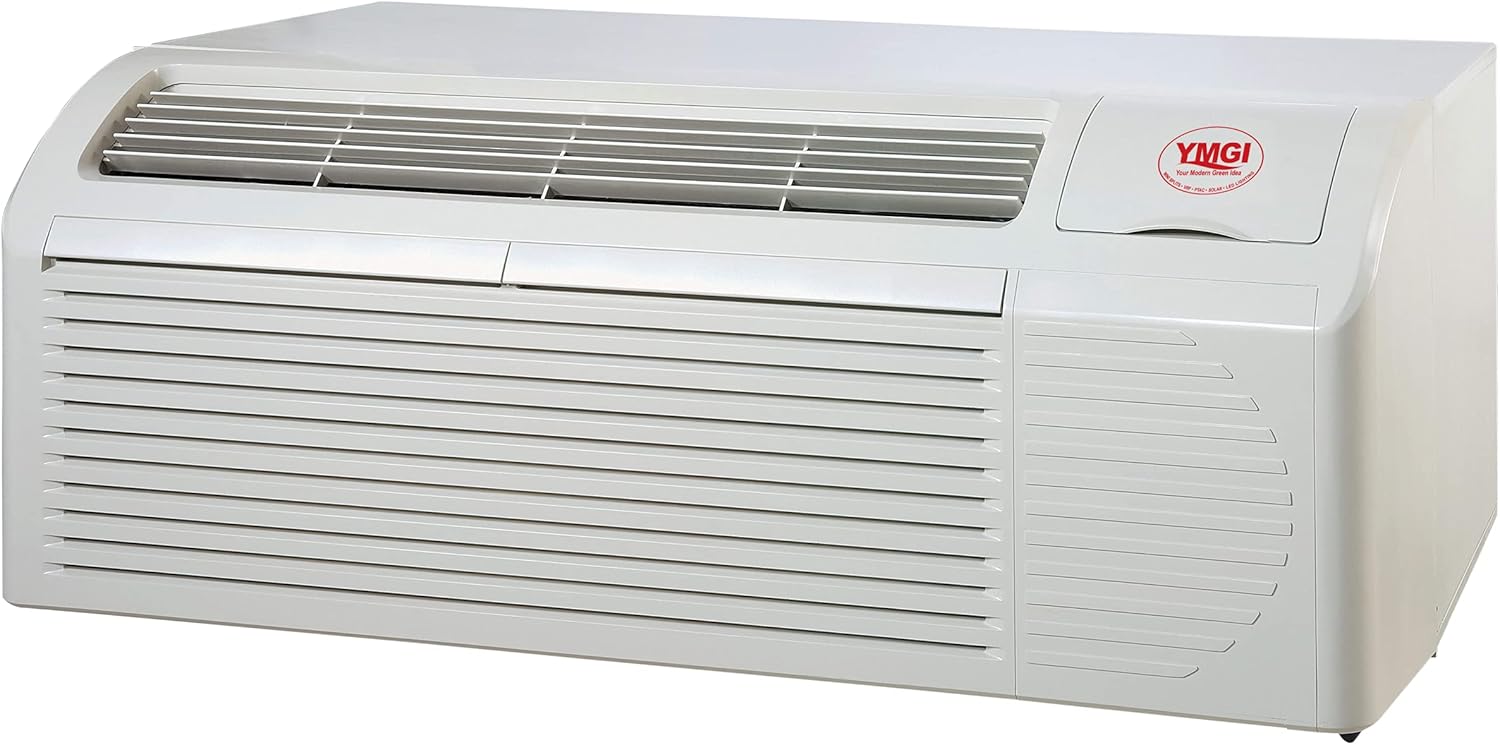 PTAC Packaged Terminal Air Conditioner 15000 Btu 265v with 5 kw auxilary heater