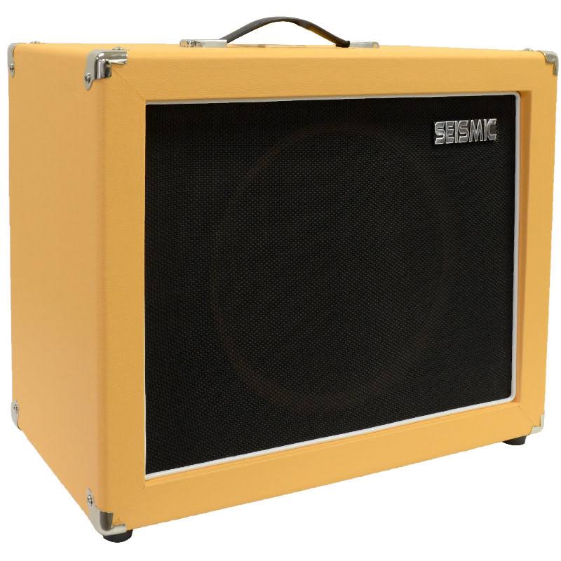 Seismic Audio 12x22 Guitar Speaker Cabinet Empty 1x12 Cab -Orange Tolex