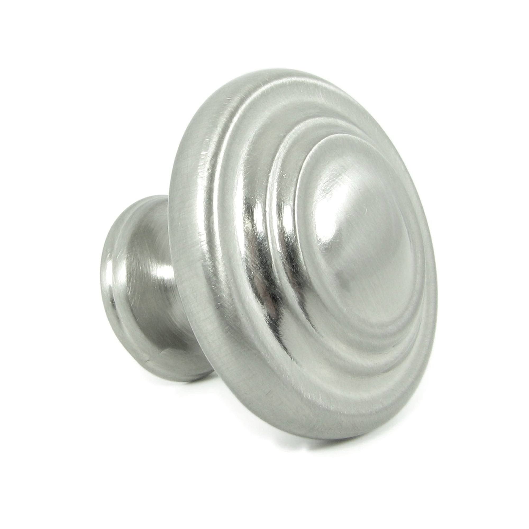Stone Mill Satin Nickel 3-Ring Cabinet Knobs (Pack of 25)
