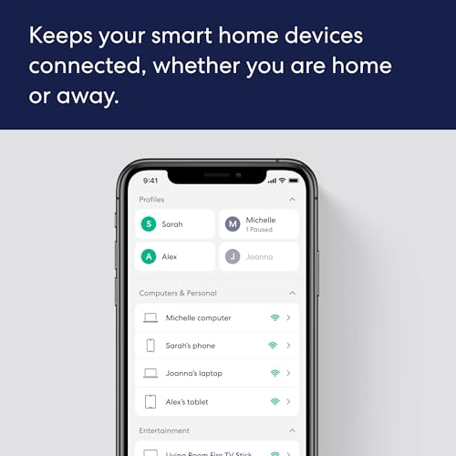 Amazon eero 6+ mesh wifi router (newest model) - Say goodbye to wifi dead spots, Coverage up to 4,500 sq. ft., Connect 75+ devices, 3-pack