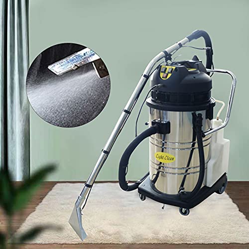 Commercial Carpet Cleaner Machine, 40L/60L Industrial Carpet Cleaner, Professional Carpet Cleaner Machine Commercial Carpet Extractor Vacuum Washing Machine for Sofa Curtain Floor Home Hotel