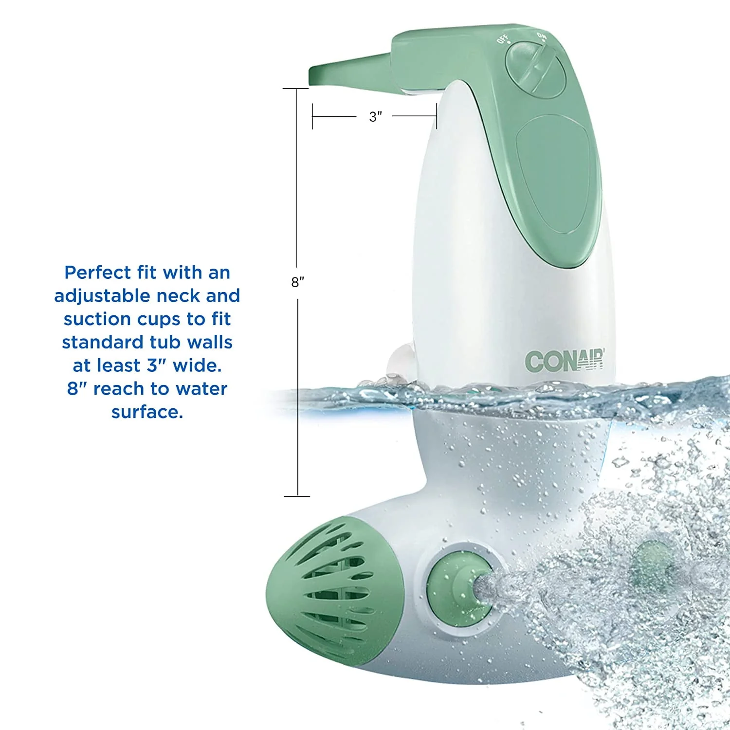 Conair Jet Hydro Spa Portable Bath Spa with Jets Bubbles and Massage HYD100