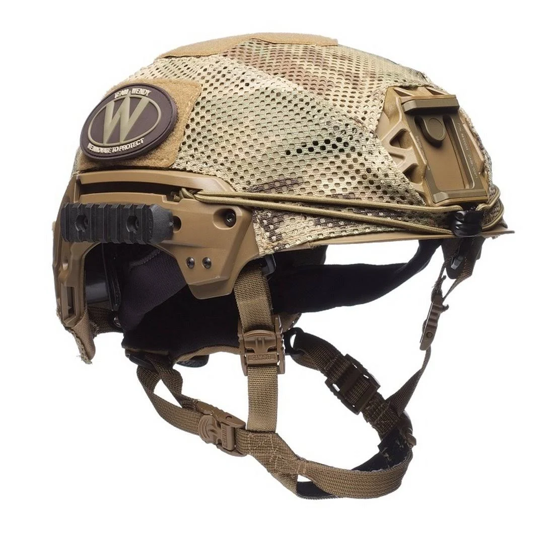 Team Wendy EXFIL Carbon u0026 LTP Helmet Cover - Multicam