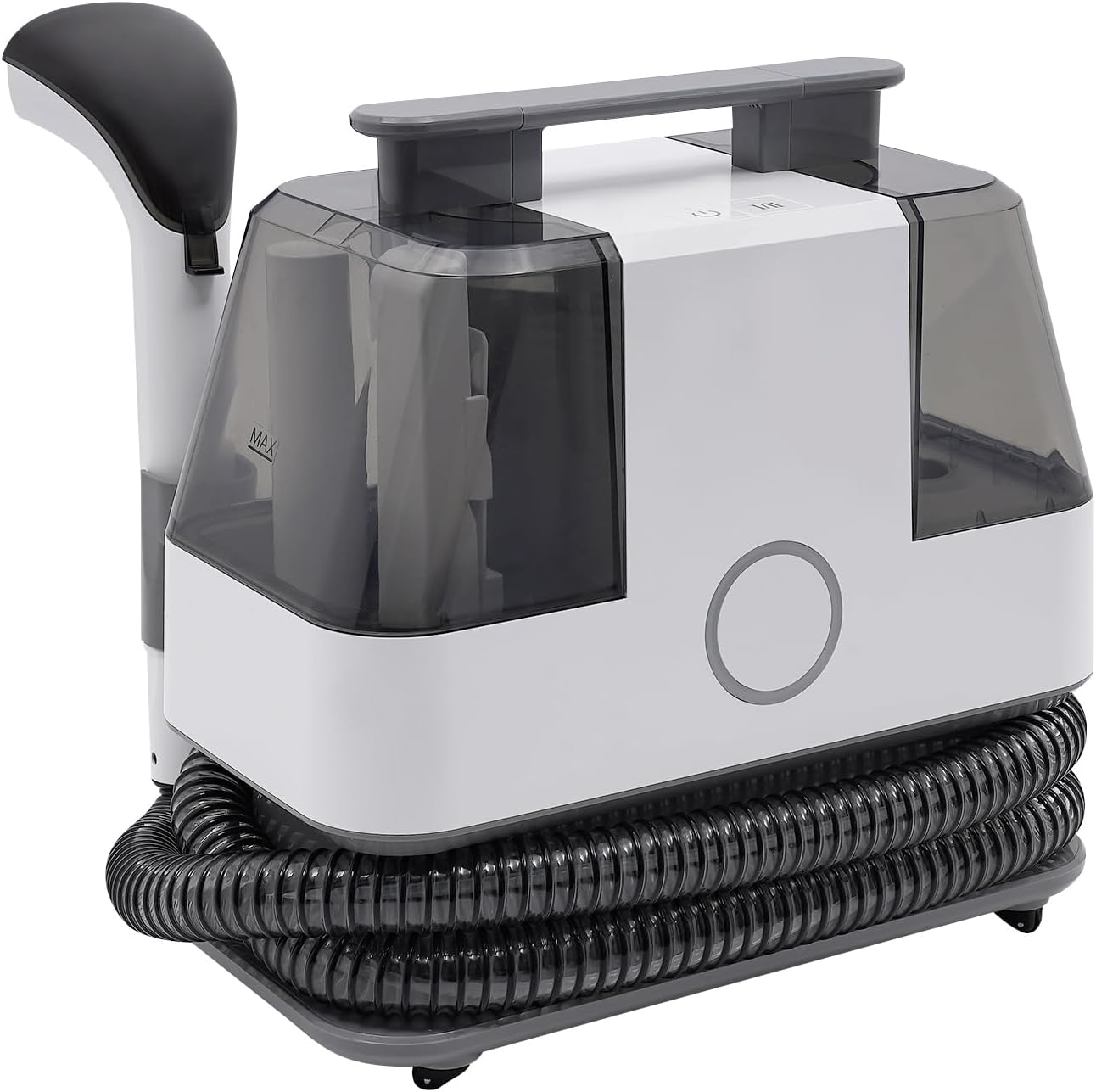 CNCEST Cleaner Machine,15KPa Portable Carpet Couch Deep Cleaner,Wet or Dry Handheld Rug Cleaner with Two Tanks,for Furniture Hand Held Sofa Shampooer for Car Seat Pet Stain