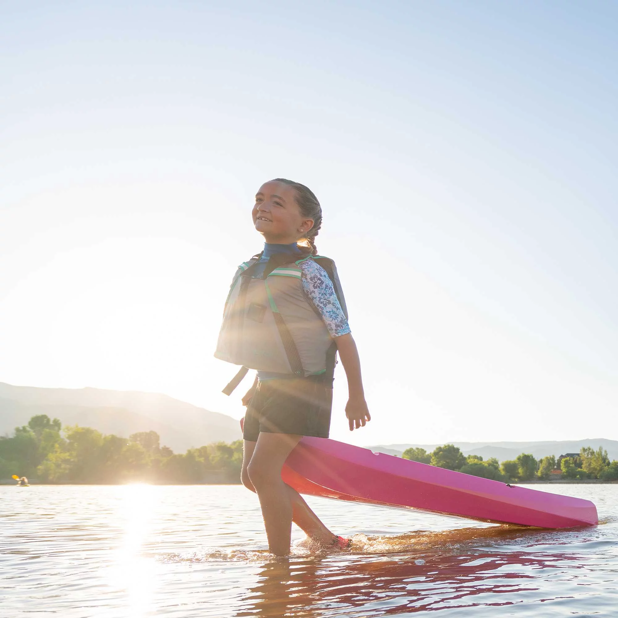 Lifetime Wave 6 ft Youth Kayak, Pink (90098)