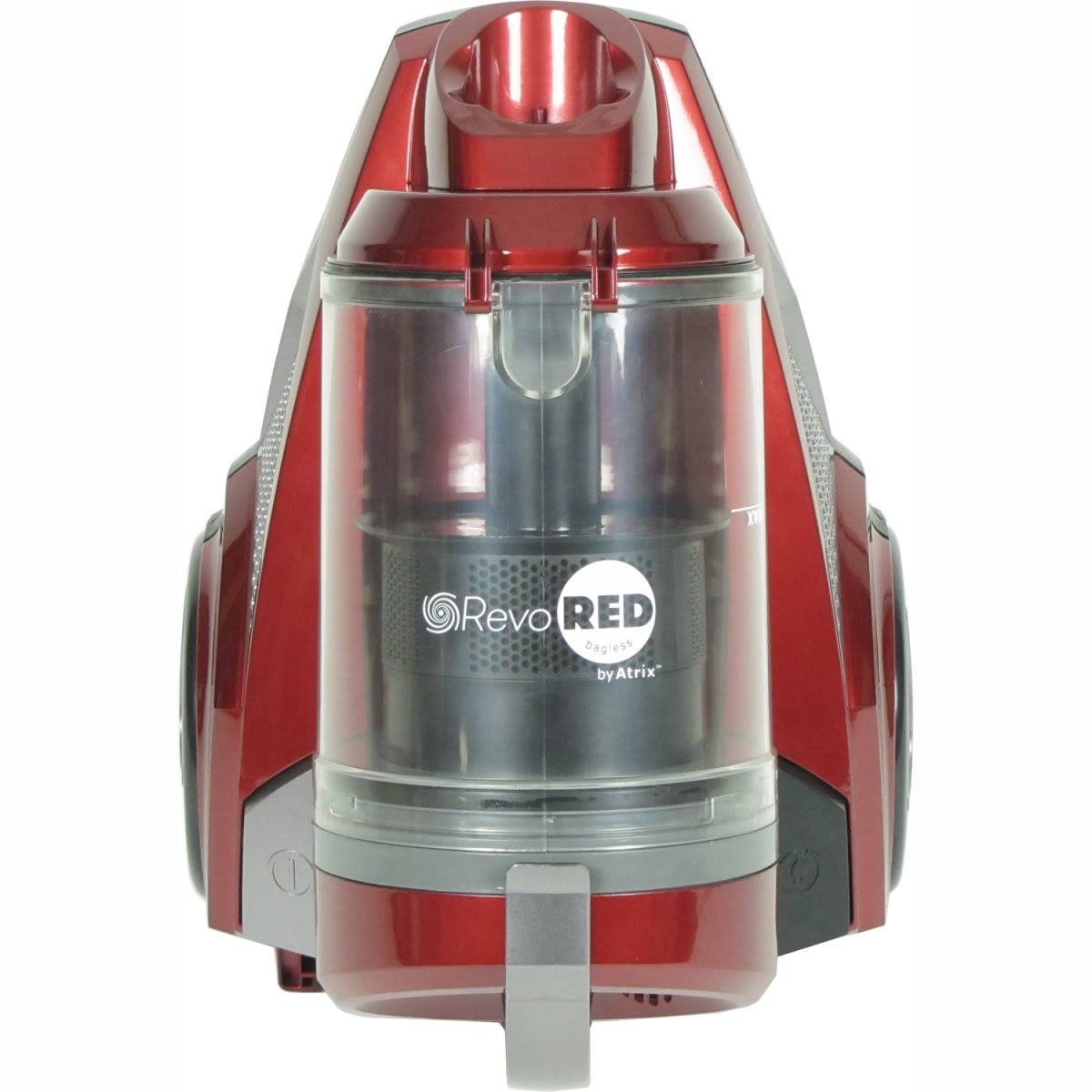 Atrix Revo Red Bagless HEPA Canister Vacuum