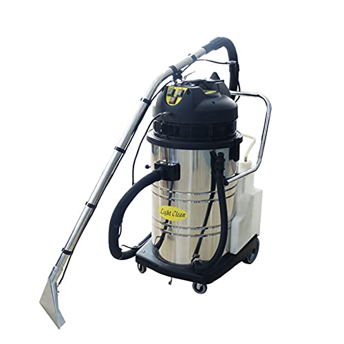 40L/10.6Gal Carpet Cleaner Machine, Carpet Extractor 3 in 1 Stainless Steel Household/Commercial Rug Cleaner Machine 2110W Portable Deep Cleaning Machine for Carpets, Sofas, Curtains